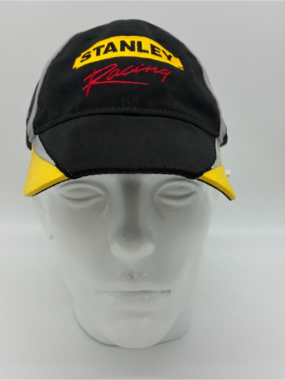 Stanley Black Yellow Racing Logo Baseball Cap